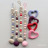 Schnullerkette mit Namen | Persönliches Geschenk zur Geburt | Handgemacht mit Liebe - Tanja Schulz Shop