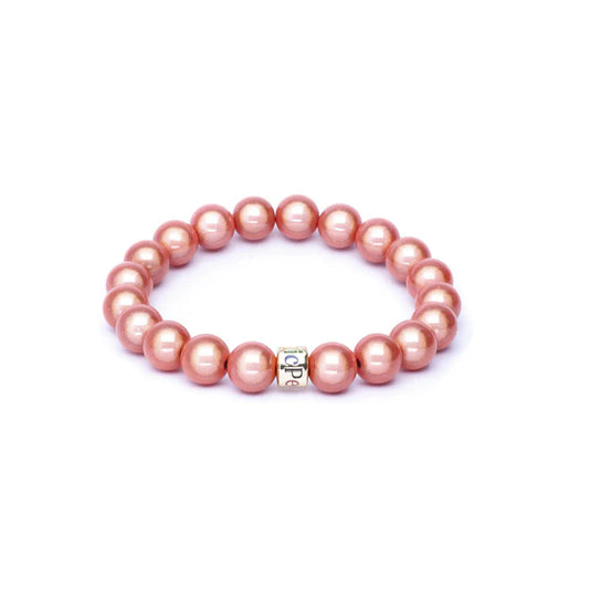 Magic Pearl - Armband Farbe Apricot