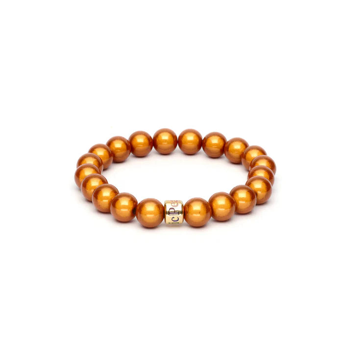 Magic Pearl - Armband Farbe Bronze