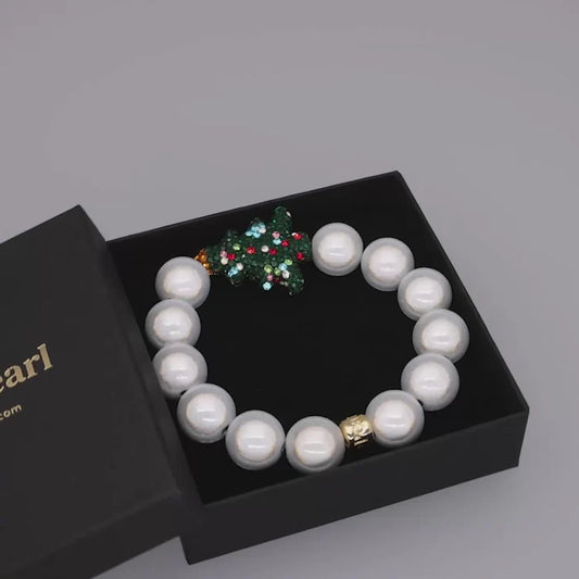 Magic Pearl - Armband "Tannenschimmer"