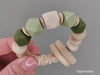 Set aus Greifring und Schnullerkette, personalisiert mit Namen - Tanja Schulz Shop